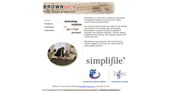 Desktop Screenshot of browntech.com